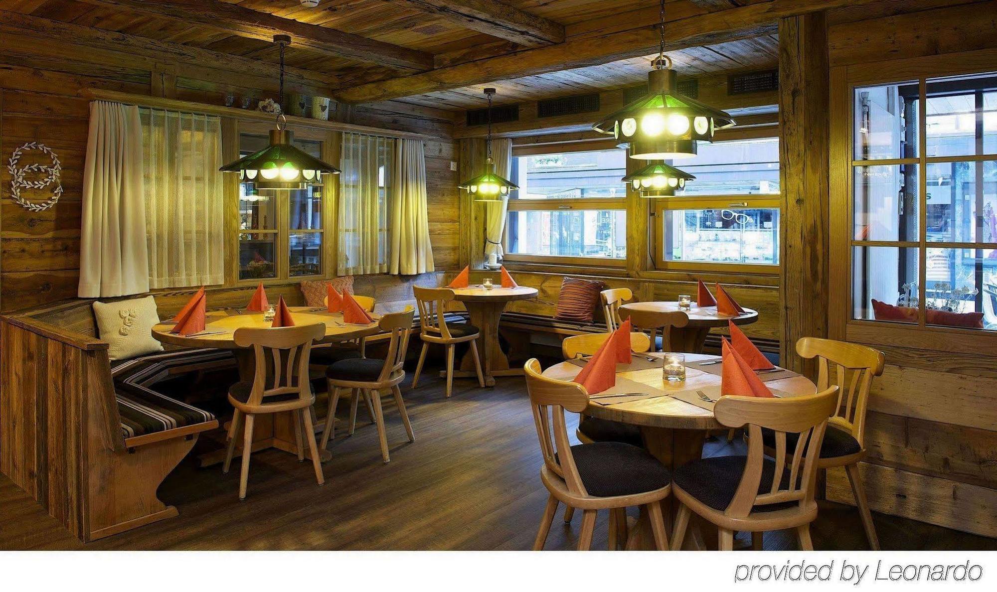 Hotel Pollux Zermatt Restaurant photo